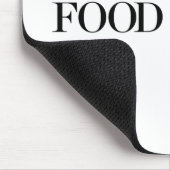 Nahrung = Liebe Mousepad (Ecke)