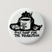 Nahrung nicht bombardiert Knopf Button (Vorderseite)