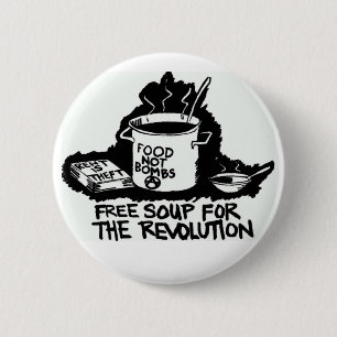 Nahrung nicht bombardiert Knopf Button