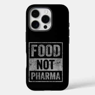 Nahrung nicht Pharma Natürliche Bio Ernährung iPhone 16 Pro Hülle