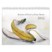 Nahrung skizziert Kalender (Titelbild)