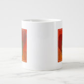 Nahrung statt Krieg Jumbo-Tasse (Vorderseite)