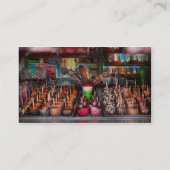 Nahrung - Süßigkeit - Schokolade bedeckte alles Visitenkarte (Rückseite)