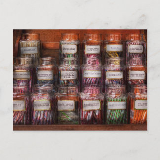 Nahrung - Süßigkeiten - Penny Candy Postkarte