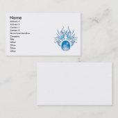 Nahrungs-Schädel Visitenkarte (Vorne/Hinten)