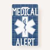 Nahrungsallergie Kinder Warnhinweis Ausweis (Rückseite)