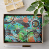 Nahrungsbekämpfung Graffiti Abstrakt Seidenpapier (Geschenk)