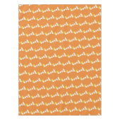 Nahrungsbekämpfung - Käse gegen Ei. Tischdecke (Vorderseite)