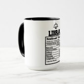 Nahrungsfakte für Libra Tasse (Vorderseite Links)