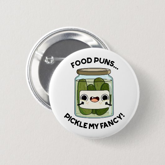 Nahrungskanone pflücken meinen Extravaganten Funny Button (Vorne & Hinten)