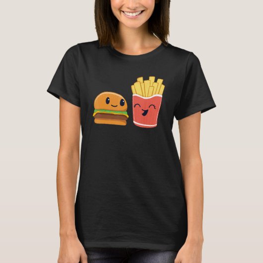 Nahrungskäseseburger und Friesen Kinder T-Shirt (Vorderseite)