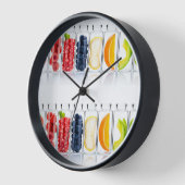 Nahrungsküche Natürliche farbige Wall-Uhr Uhr (Winkel)