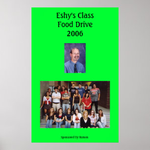 Nahrungsmittel-Antriebs-Plakat Poster