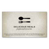 Nahrungsmittel Magnetische Visitenkarte (Vorderseite)