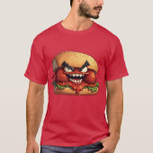 Nahrungsmittel-Monster EVIL-MEATBALL-UNTERSCHIED T-Shirt (Vorderseite)