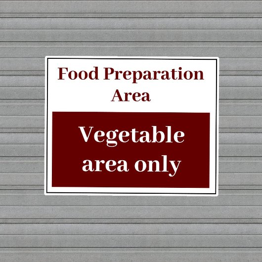 Nahrungsmittel und pflanzliches Gemüse Aufkleber