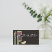 Nahrungsmittel- und visitenkarte (Stehend Vorderseite)