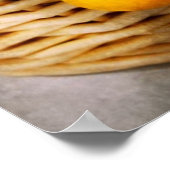 Nahrungsmittel - Veggie - Hinweise zur Körperhaltu Poster (Ecke)