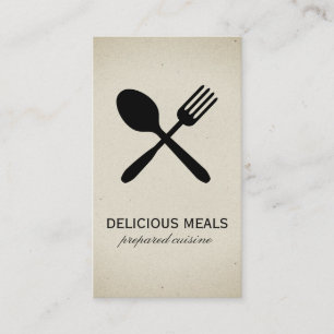 Nahrungsmittel Visitenkarte