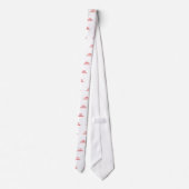 Nahrungsmittelallergie-Bewusstsein Krawatte (Rückseite)