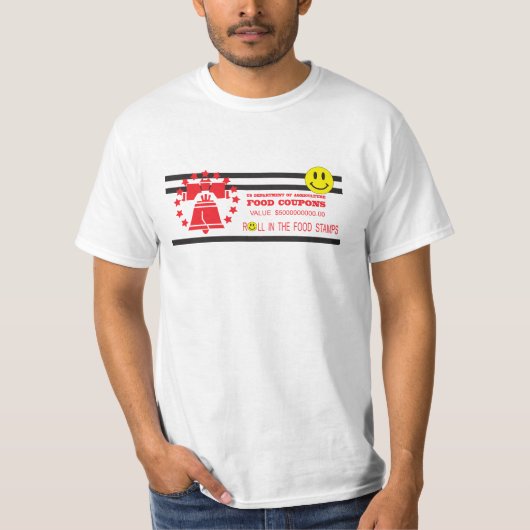 NahrungsmittelBriefmarken T-Shirt (Vorderseite)