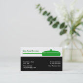 NahrungsmittelDienstleistungsunternehmen-Karten Visitenkarte (Stehend Vorderseite)