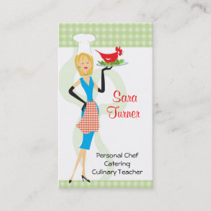 NahrungsmittelKoch, der Geschäfts-Karte kocht Visitenkarte