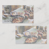 Nahrungsmittellachse Visitenkarte (Vorne/Hinten)