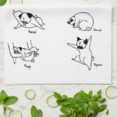 NahrungsmittelMöpse Küchentuch (Gefaltet)