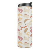 Nahrungsmittelmuster 2 2 thermosbecher (Nach links gedreht)