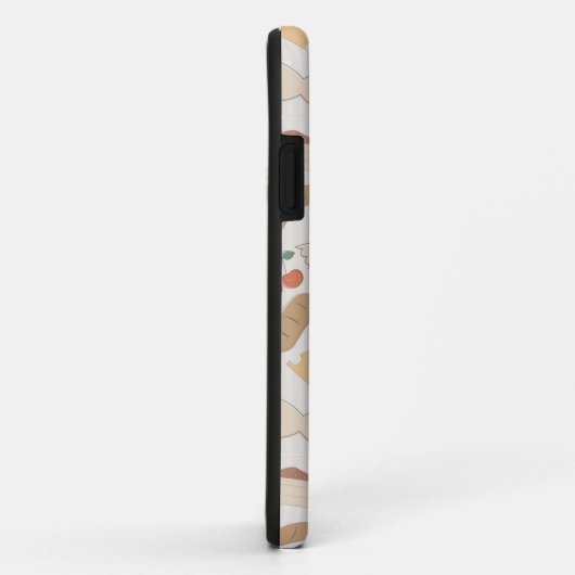 Nahrungsmittelmuster 2 Case-Mate iPhone hülle (Hinten/Rechts)