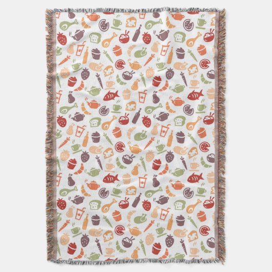 Nahrungsmittelmuster 2 decke (Vorderseite Vertikal)
