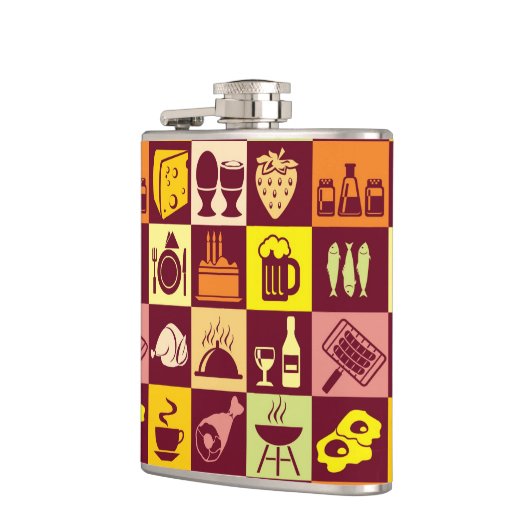 Nahrungsmittelmuster 2 flachmann (Links)