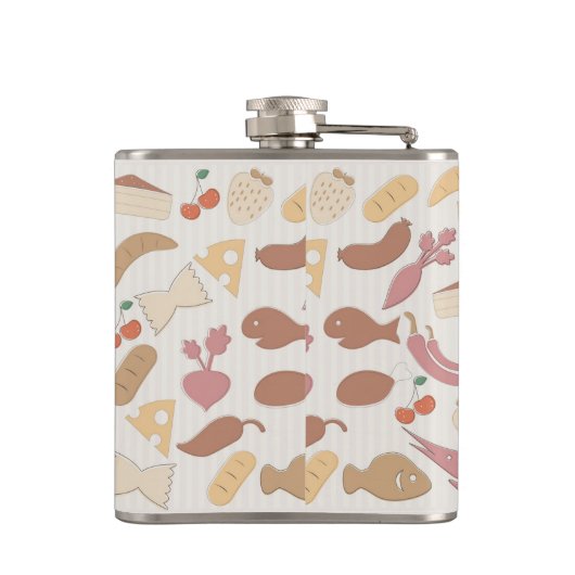 Nahrungsmittelmuster 2 flachmann (Rückseite)