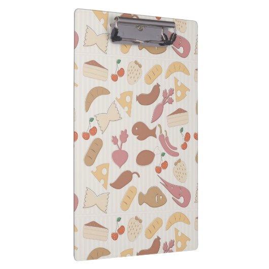 Nahrungsmittelmuster 2 klemmbrett (Rechts)