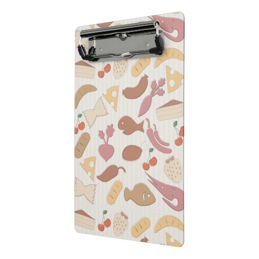 Nahrungsmittelmuster 2 mini klemmbrett (Gewinkelt2)