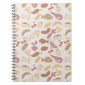 Nahrungsmittelmuster 2 notizblock (Vorderseite)