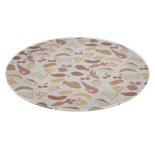 Nahrungsmittelmuster 2 schneidebrett (Ecke)