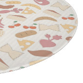 Nahrungsmittelmuster 2 schneidebrett (Ecke)