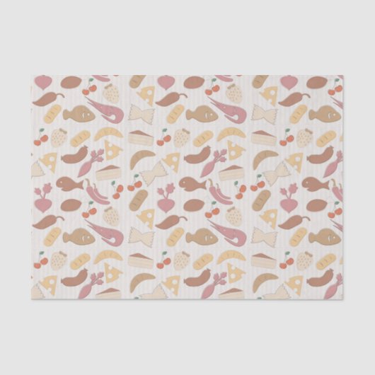 Nahrungsmittelmuster 2 seidenpapier (Vorderseite)