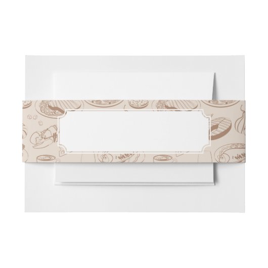 Nahrungsmittelmuster 3 einladungsbanderole (Vorderseite Beispiel)