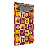 Nahrungsmittelmuster 3 mini klemmbrett (Schrägansicht)