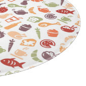 Nahrungsmittelmuster 3 schneidebrett (Ecke)