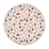 Nahrungsmittelmuster 3 schneidebrett (Vorderseite)