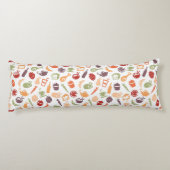 Nahrungsmittelmuster 3 seitenschläferkissen (Rückseite)