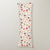 Nahrungsmittelmuster 3 seitenschläferkissen (Vorderseite Vertikal)