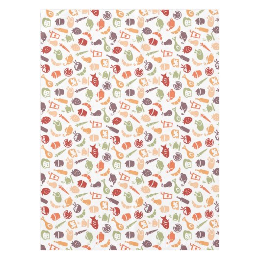 Nahrungsmittelmuster 3 tischdecke (Vorderseite)