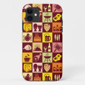 Nahrungsmittelmuster Case-Mate iPhone Hülle (Rückseite)