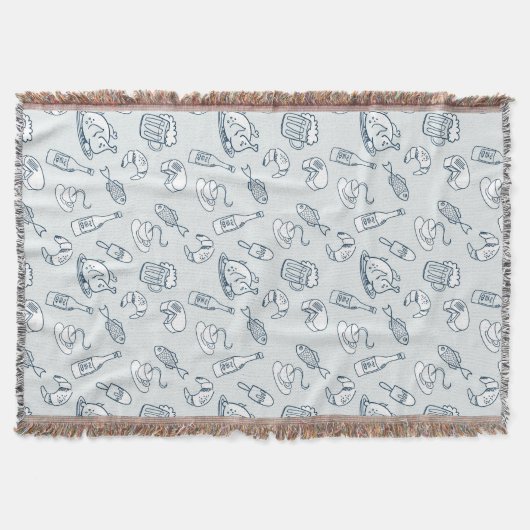 Nahrungsmittelmuster Decke (Vorderseite)