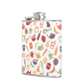 Nahrungsmittelmuster Flachmann (Links)